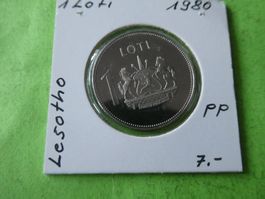 Lesotho 1980, 1 Loti   PP
