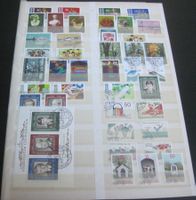 FL über 150 Briefmarken gestempelt meistens ganze Sätze