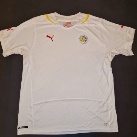Trikot Senegal Puma 2XL weiss 2014-15 mit Authentic-Siegel