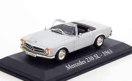 Mercedes-Benz 230 SL W113 1963-1967 silber met.    1:43