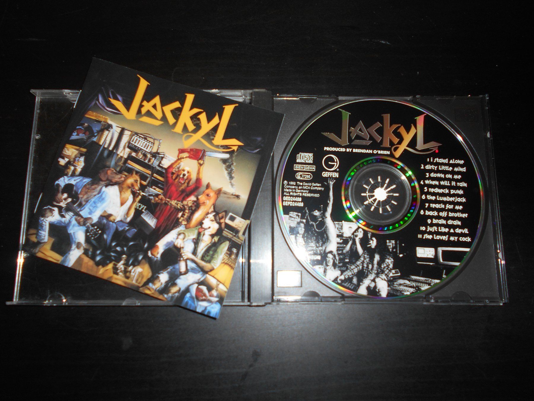 CD: Jackyl – Jackyl / 1992 – Usato da Aarberg venduto da witchhunter01
