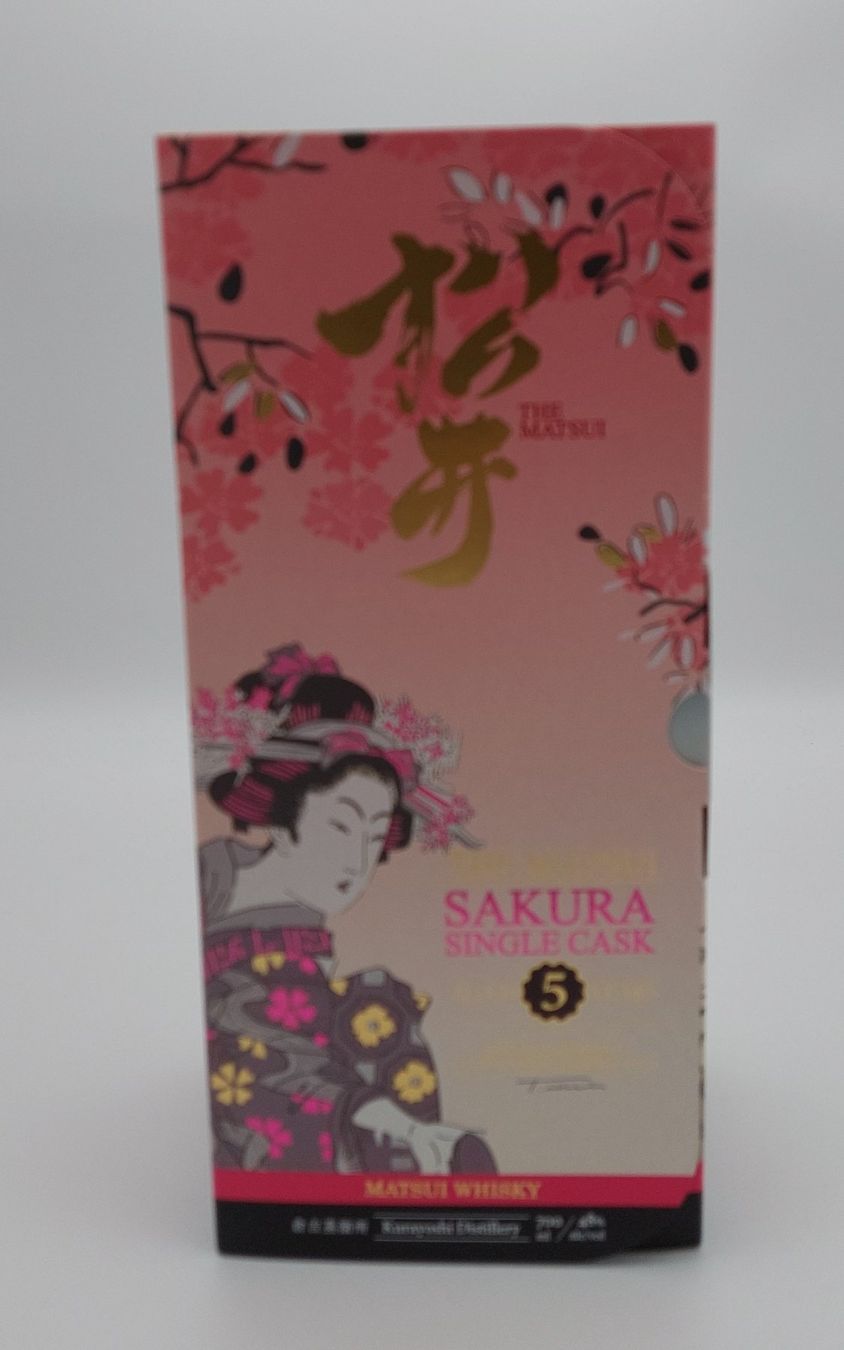 Bevande alcoliche: The Matsui single  cask Sakura 5 ans – Nuovo e nell'imballaggio originale da Le Locle venduto da drinkshop 1