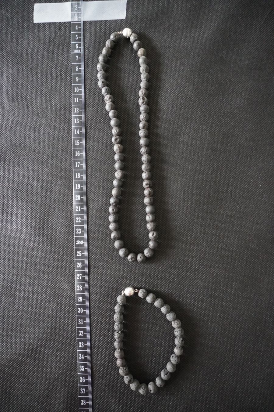 Colliers: Armband und Kette Lavastein – D'occasion à St. Niklaus VS par DaDoLo