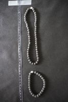 Armband und Kette Lavastein