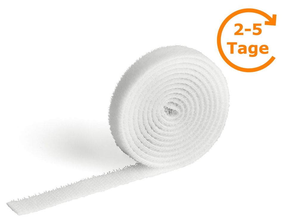 Faithfull - Catena in plastica, 8 mm x 12,5 m, colore: Bianco