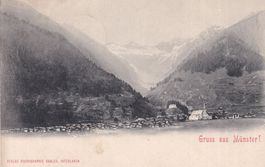 Münster   VS   im Goms       um  1 9 0 1