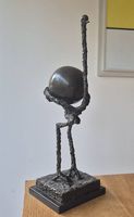 Bronzeskulptur "Der Strauss"