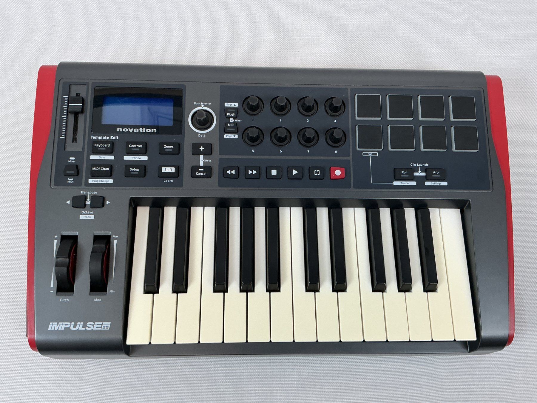 Novation Strumenti musicali: NOVATION Impulse 25 Midi Keyboard Controller – Usato da Richterswil venduto da Restwert_Richterswil 1