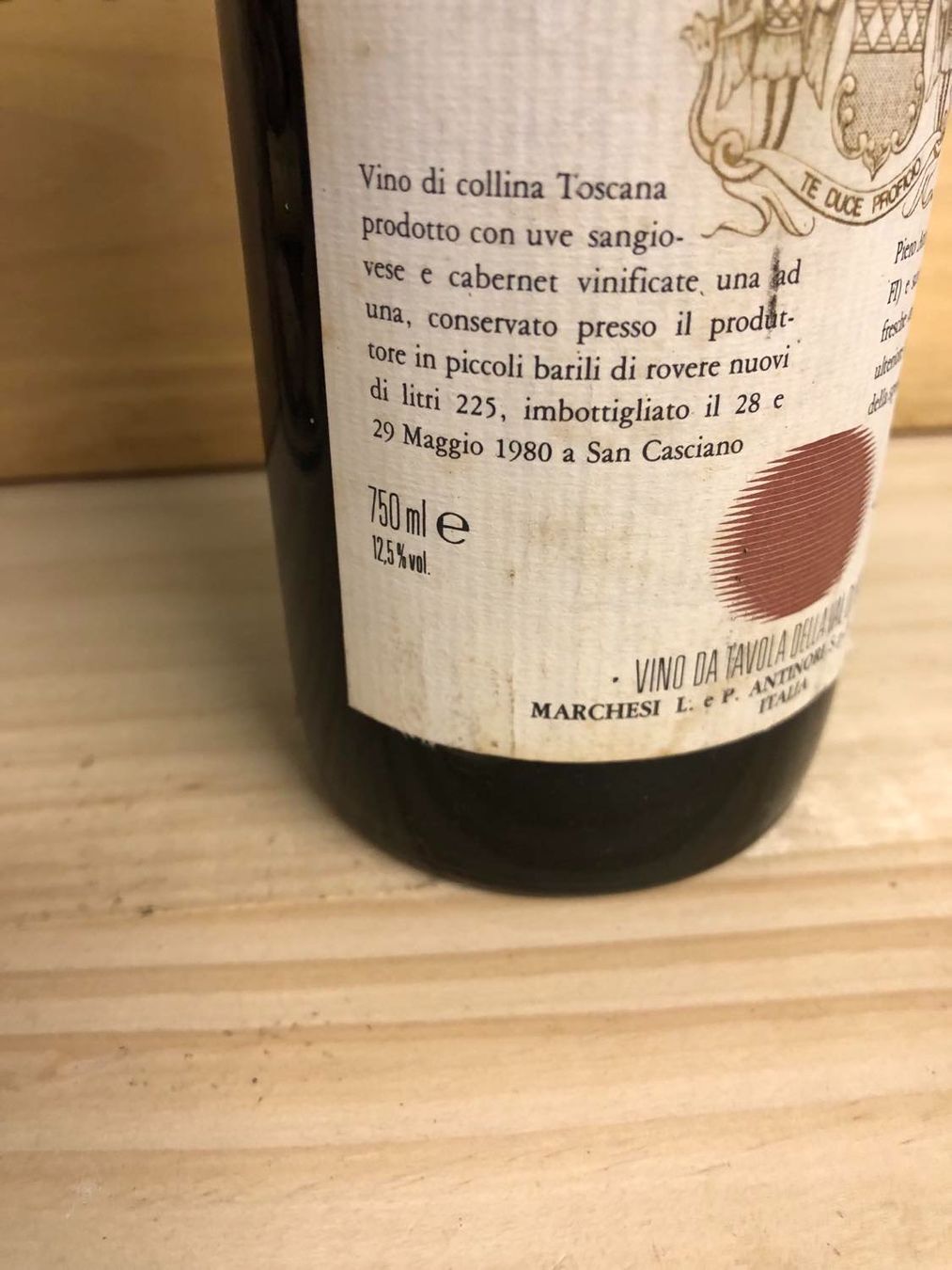 Vino: 1978 TIGNANELLO – Nuovo e nell'imballaggio originale da Münchenstein venduto da weinundspirituosen 4