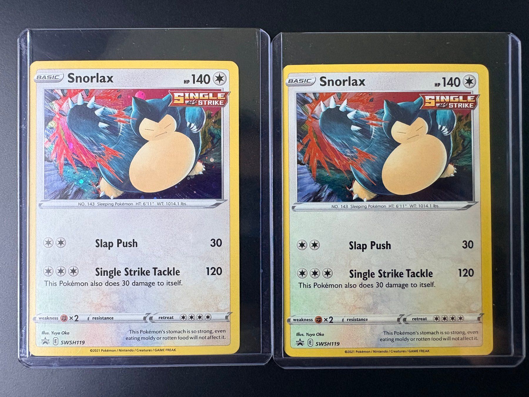 Pokémon Sammelbilder & Trading cards: Snorlax - SWSH119 – Gebraucht aus Lausanne von andor3a