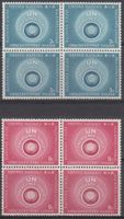 UNO NY Mi 57 l - 58 l im 4er-Block postfrisch