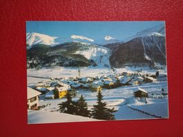 Zuoz Oberengadin Winter Gesamtansicht