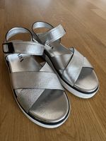 Prada Sandalen ORIGINAL Silber Gr. 38 – Sehr guter Zustand
