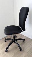 IKEA- Klassiker auf 5 Rollen. Büro-Hochlehnerstuhl in black.