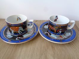 2 BOPLA TASSEN MAGIC KAFFEETASSEN