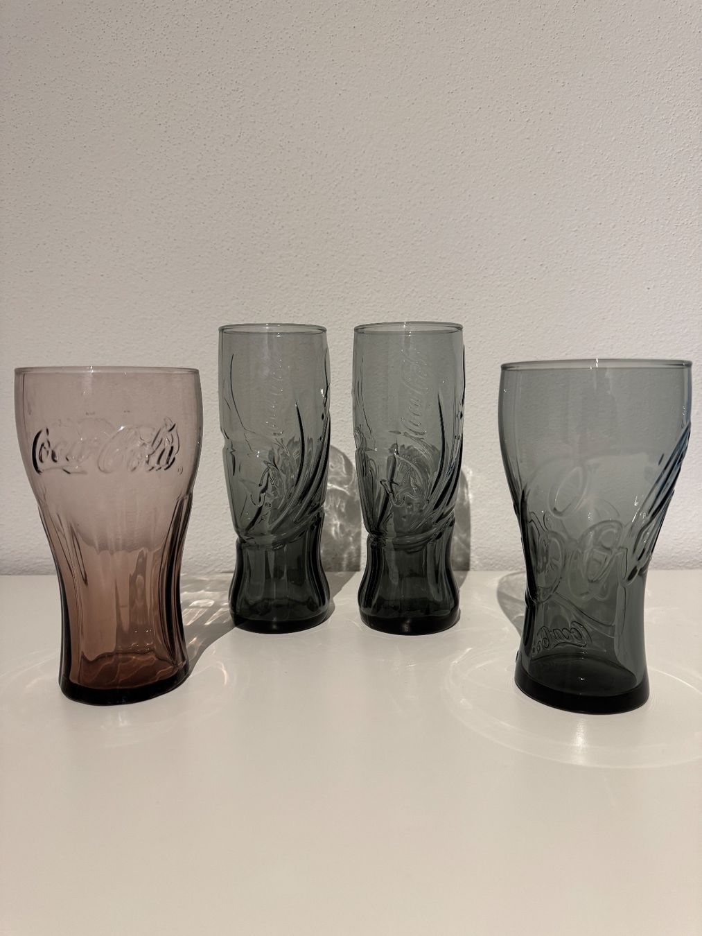 Coca-Cola Bicchieri: Coca Cola Gläser Sammlung, 12teilig – Usato da Kriens venduto da Blaecky98 2