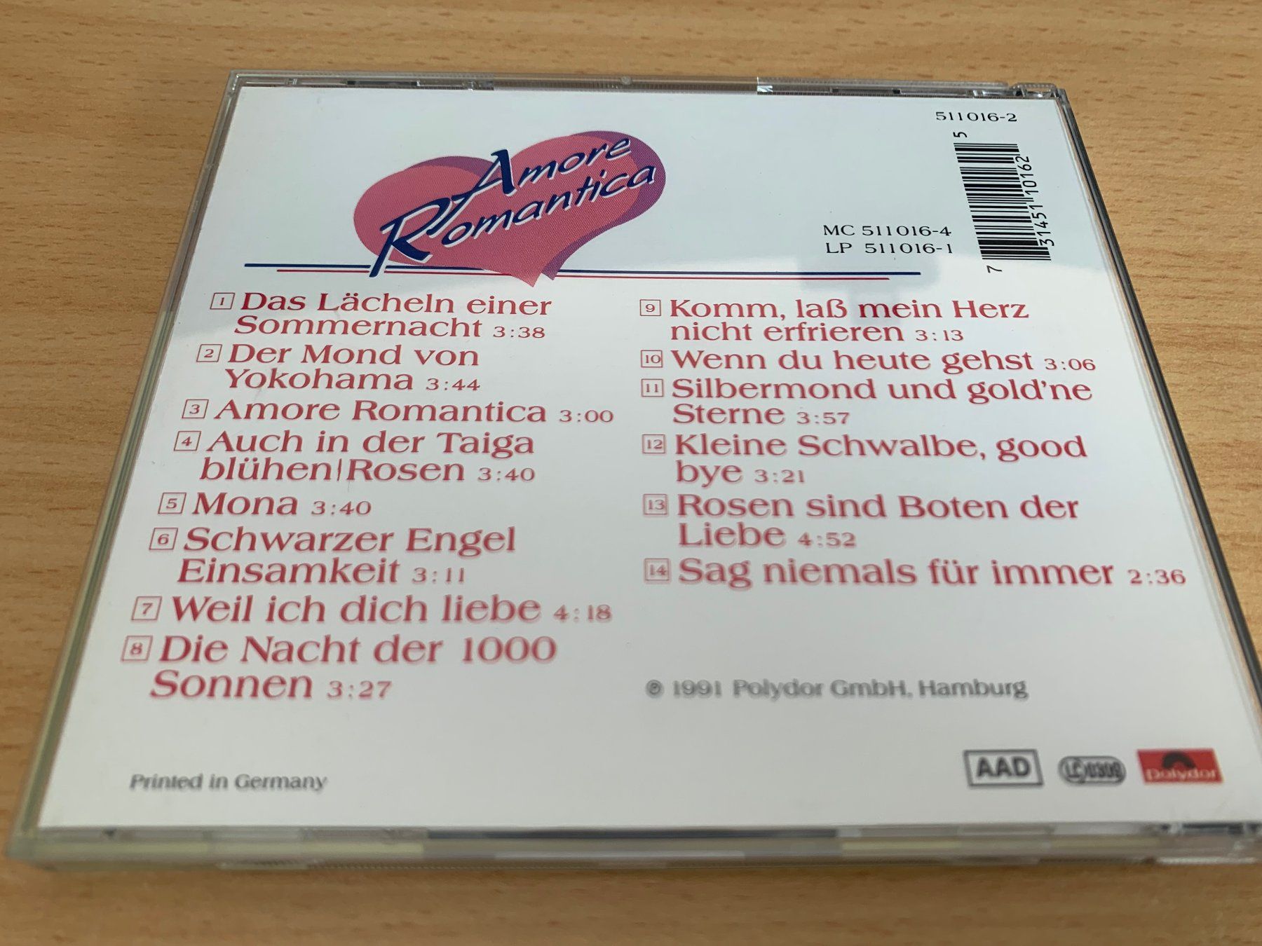 CD: Die Paldauer – Amore Romantica – Usato da Rikon im Tösstal venduto da Alpenmutz 1