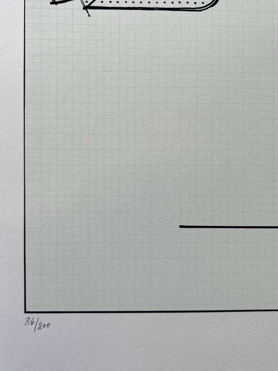Grafica & Litografie: Bernhard Luginbühl, Original Serigraphie Punch 1969 – Usato da Adliswil venduto da bilderboerse-zuerich 4