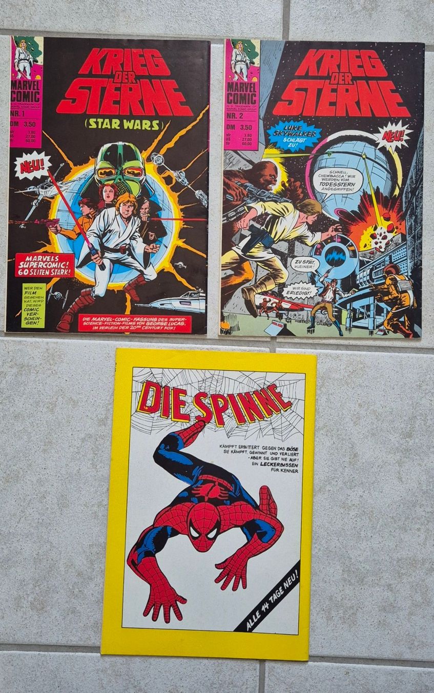 Fumetti: Krieg der Sterne Marvel Comics Nr. 1-3 1978 (!) Star Wars – Nuovo (secondo la descrizione) da Winterthur venduto da Wolfensberg 2