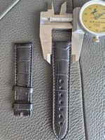Bracelet Zenith alligator noir - neuf