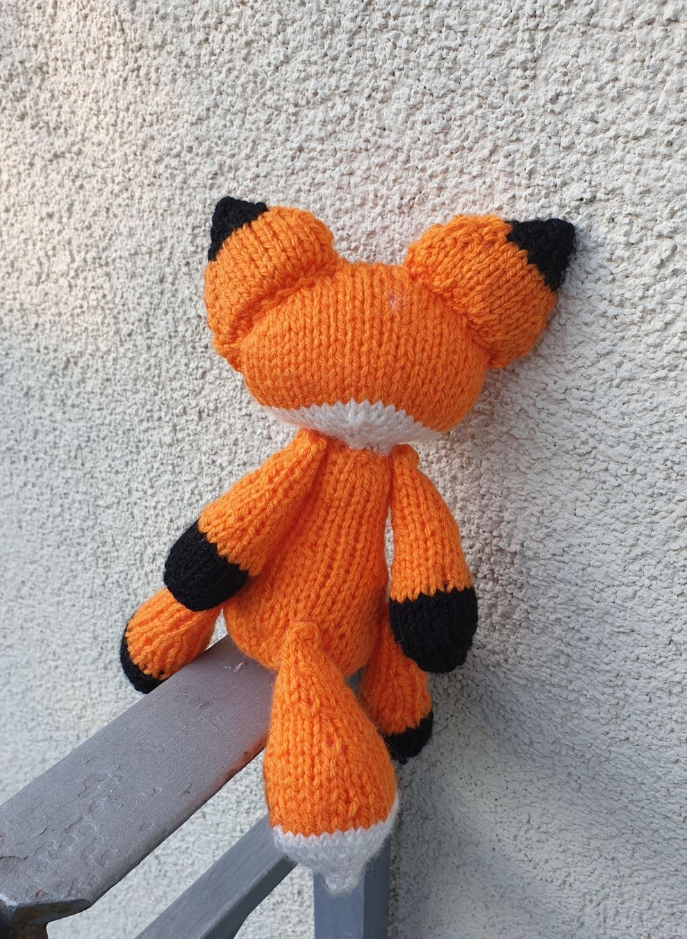 Alle Dekorationen: Fuchs gestrickt retro vintage Stil handmade 20 cm Dekor – Neu (gemäss Beschreibung) aus Gelterkinden von Macrameed 1