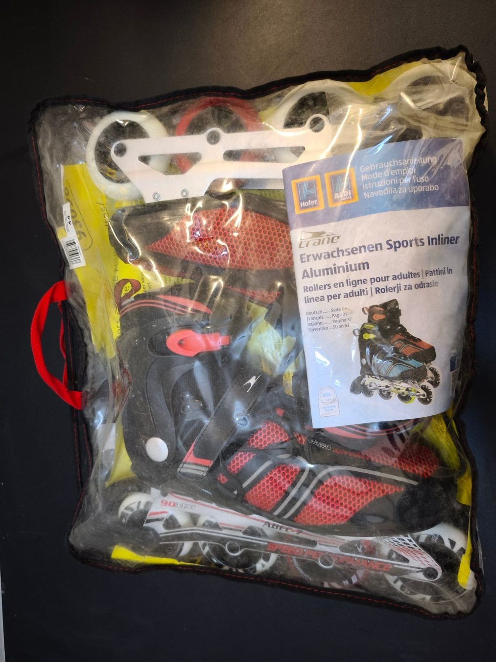 Pattini in linea & Pattini a rotelle: Crane Inlineskates, neu, Grösse 44 – Nuovo e nell'imballaggio originale da Schänis venduto da Rami666 1