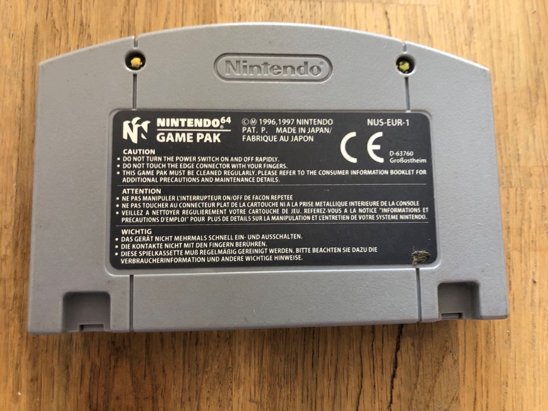 Nintendo Giochi: Mission Inpossible für N64 – Usato da Kestenholz venduto da Inna09 1
