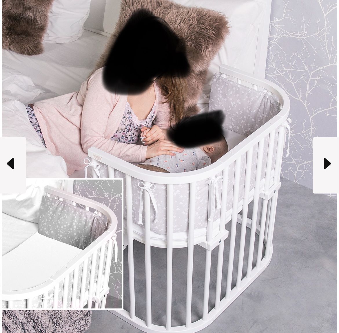 Betten: Babybay boxspring Beistellbett  – Gebraucht aus Aristau von pau_n8cv 1