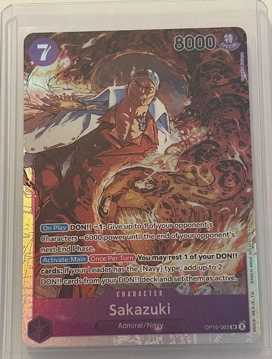 Bandai Carte collezionabili: One Piece TCG - Sakazuki OP16-065 – Usato da Suhr venduto da calito-taxi 2