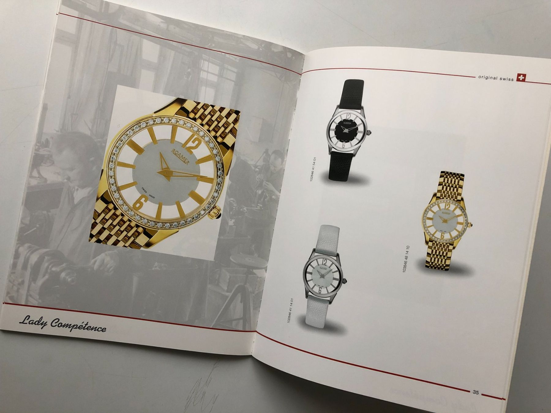 Documenti: Roamer Watch Uhren Katalog – Usato da Lommiswil venduto da canoga 6