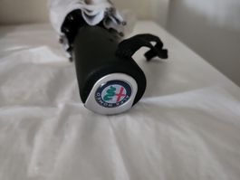 Alfa Romeo Edel Regenschirm Knirps doppelt Automat Taster
