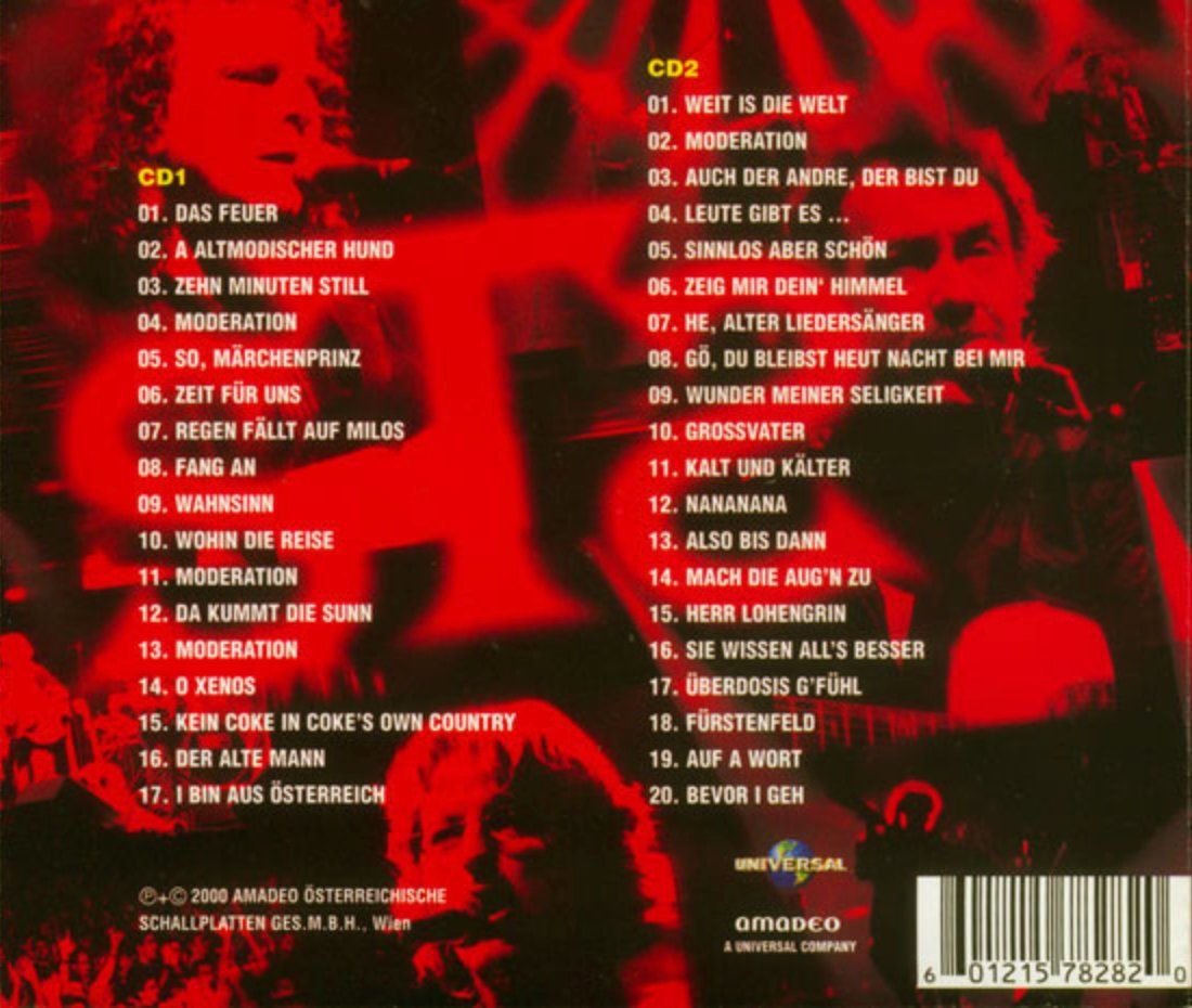 CD: STS - STS & Band Live (2 CDs) – Usato da Brunnen venduto da Barfly5 1