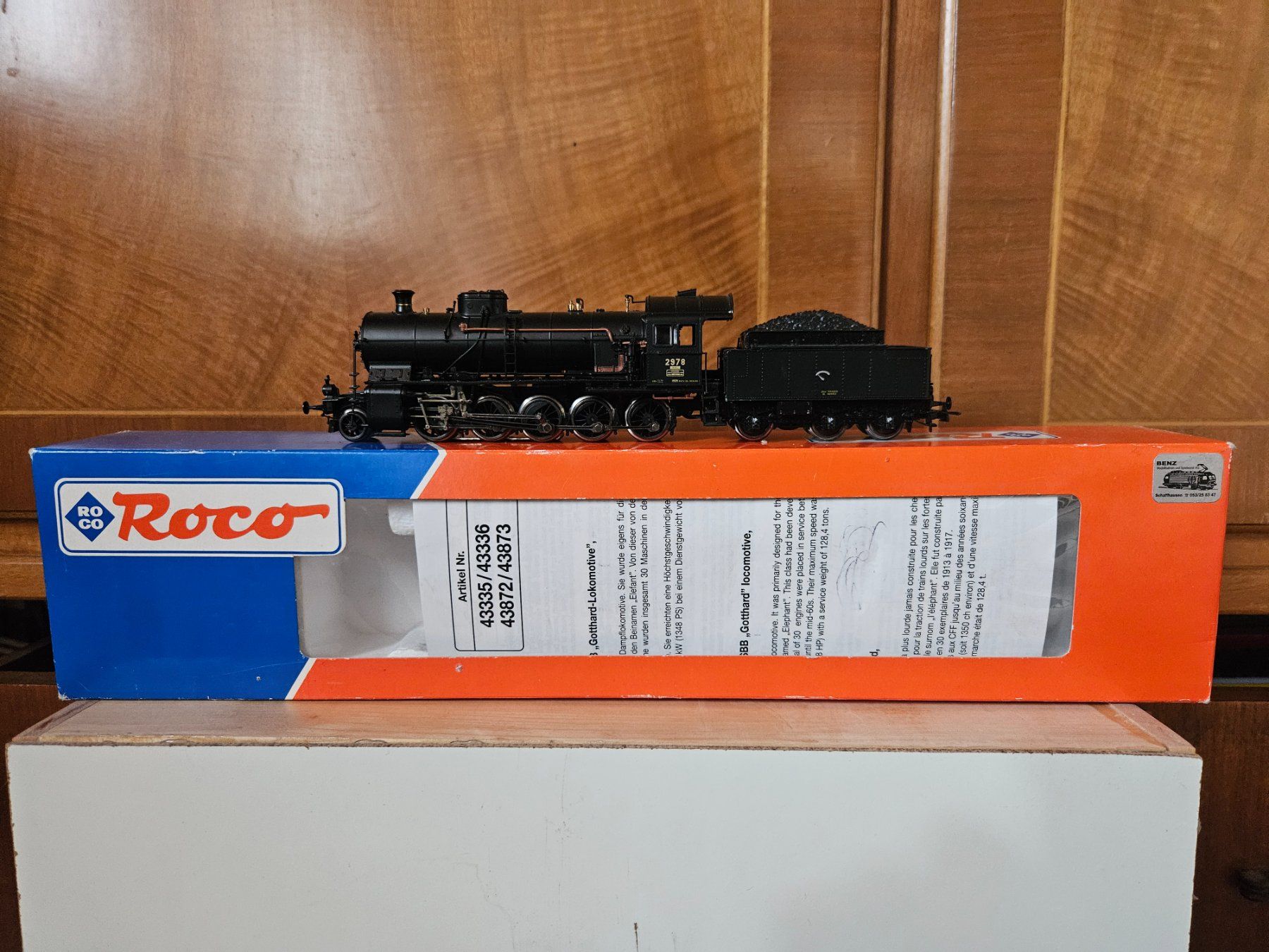 Roco Modellini di ferrovie: C 5/6 Dampflok Elefant Roco H0 – Usato da Herisau venduto da Markie7 1
