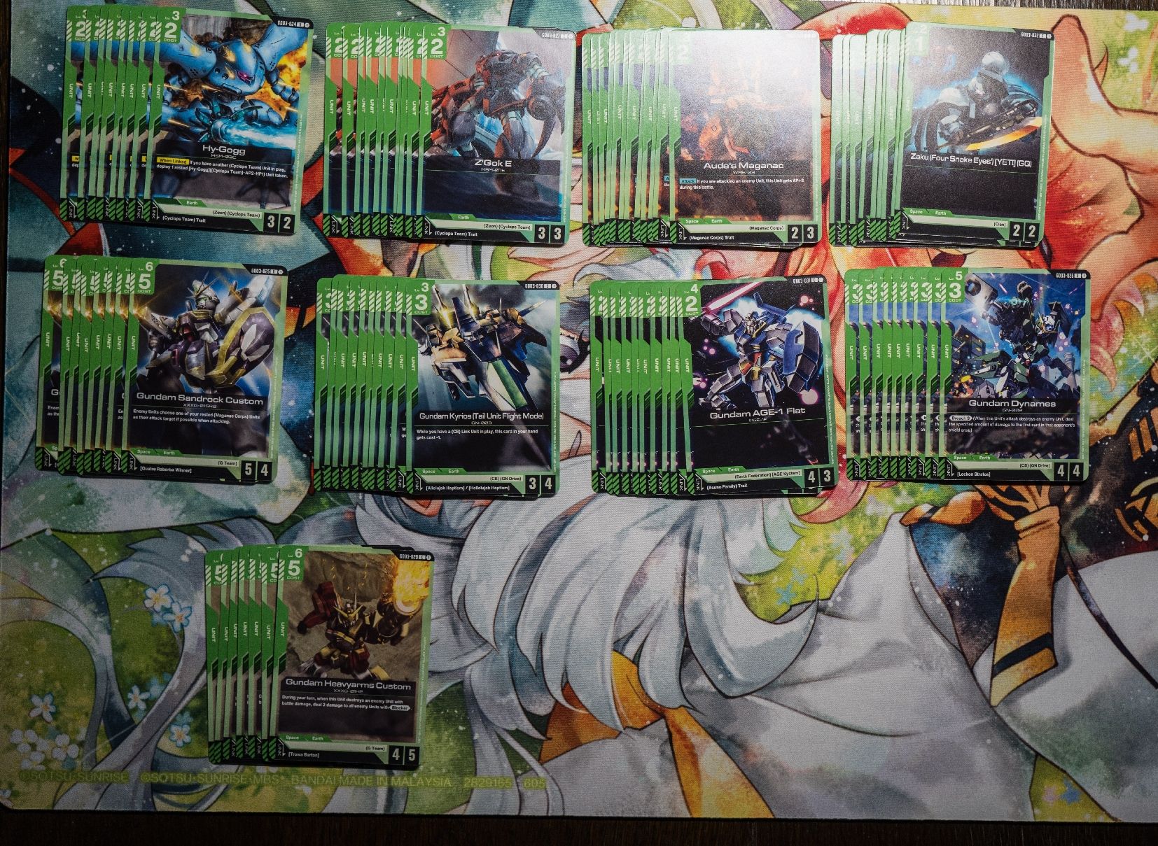 Bandai Carte collezionabili: Gundam Card Game GD03 BULK – Usato da Spreitenbach venduto da g3n3zyzz 3