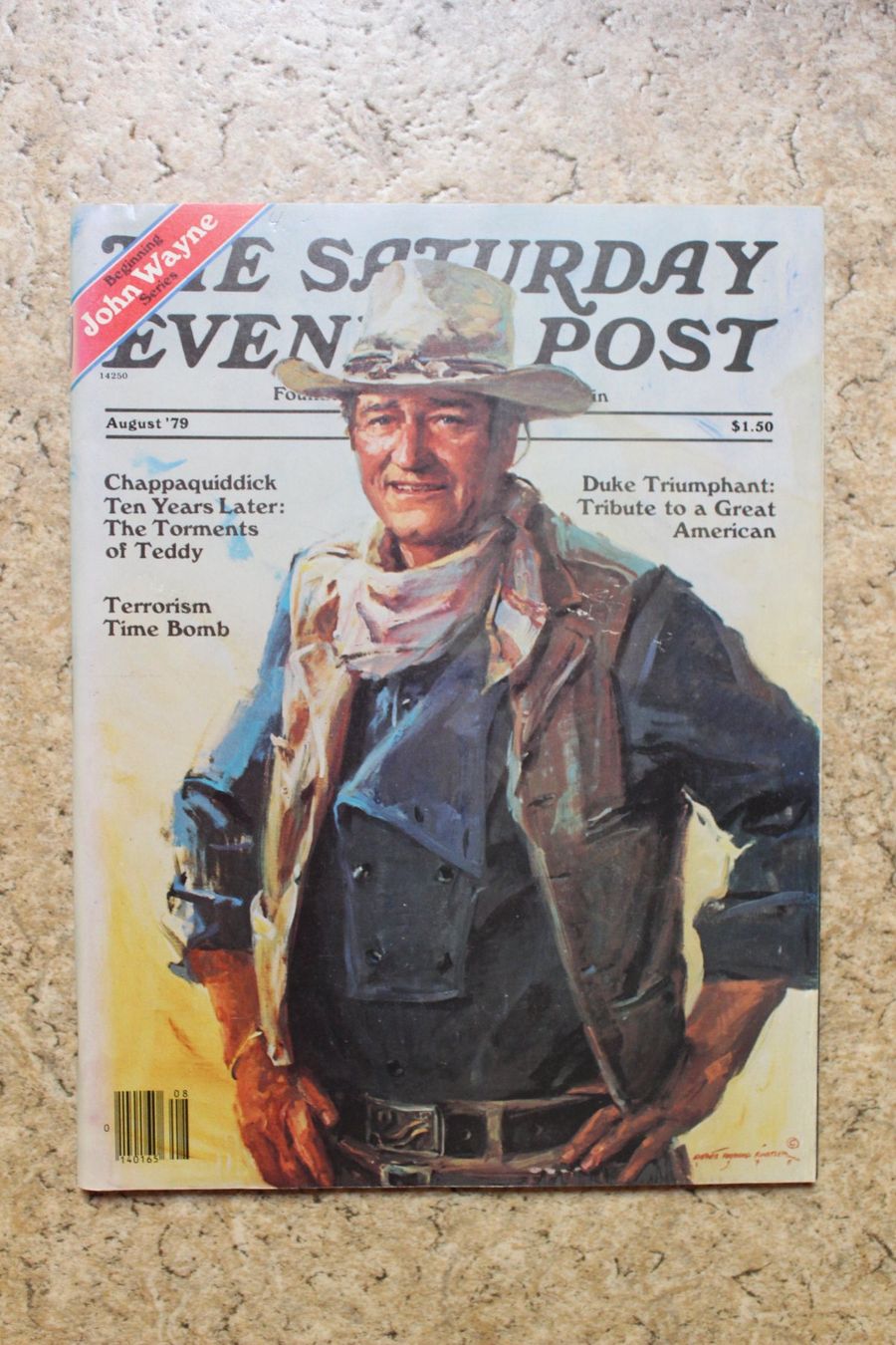 Riviste & Magazine: John Wayne, The Saturday evening Post Aug,79 – Usato da Kerns venduto da KIRSCHE06