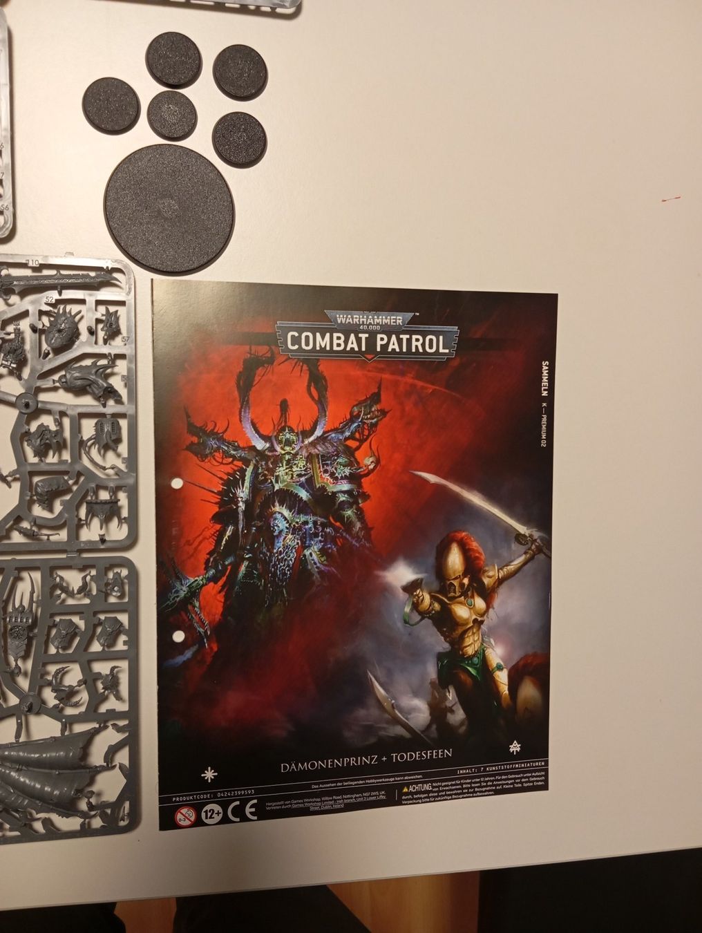 Modellbausätze & Standmodelle: Warhammer 40K: Chaos Dämonenprinz und 5 Eldar Todesfeen – Neu und originalverpackt aus Rodels von eli_g8n7