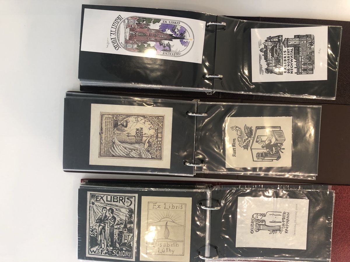 Poster & Bilder: Grosse Sammlung Ex-Libris in 3 Alben - viele limitierte ! – Gebraucht aus Lufingen von Rac0 3