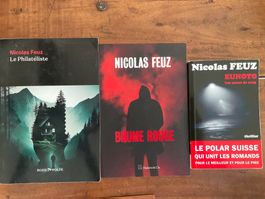 Nicolas Feuz: Lot de 3 Thrillers Suisses à saisir!