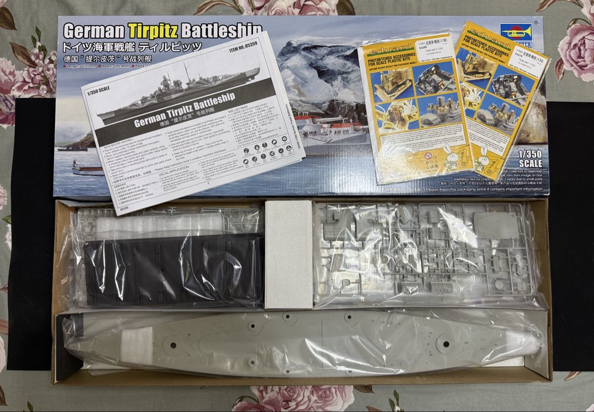 Modellbausätze & Standmodelle: Tirpitz 1/350 Trumpeter + Eduard – Neu (gemäss Beschreibung) aus St-Barthélemy VD von gor_7wsv 1
