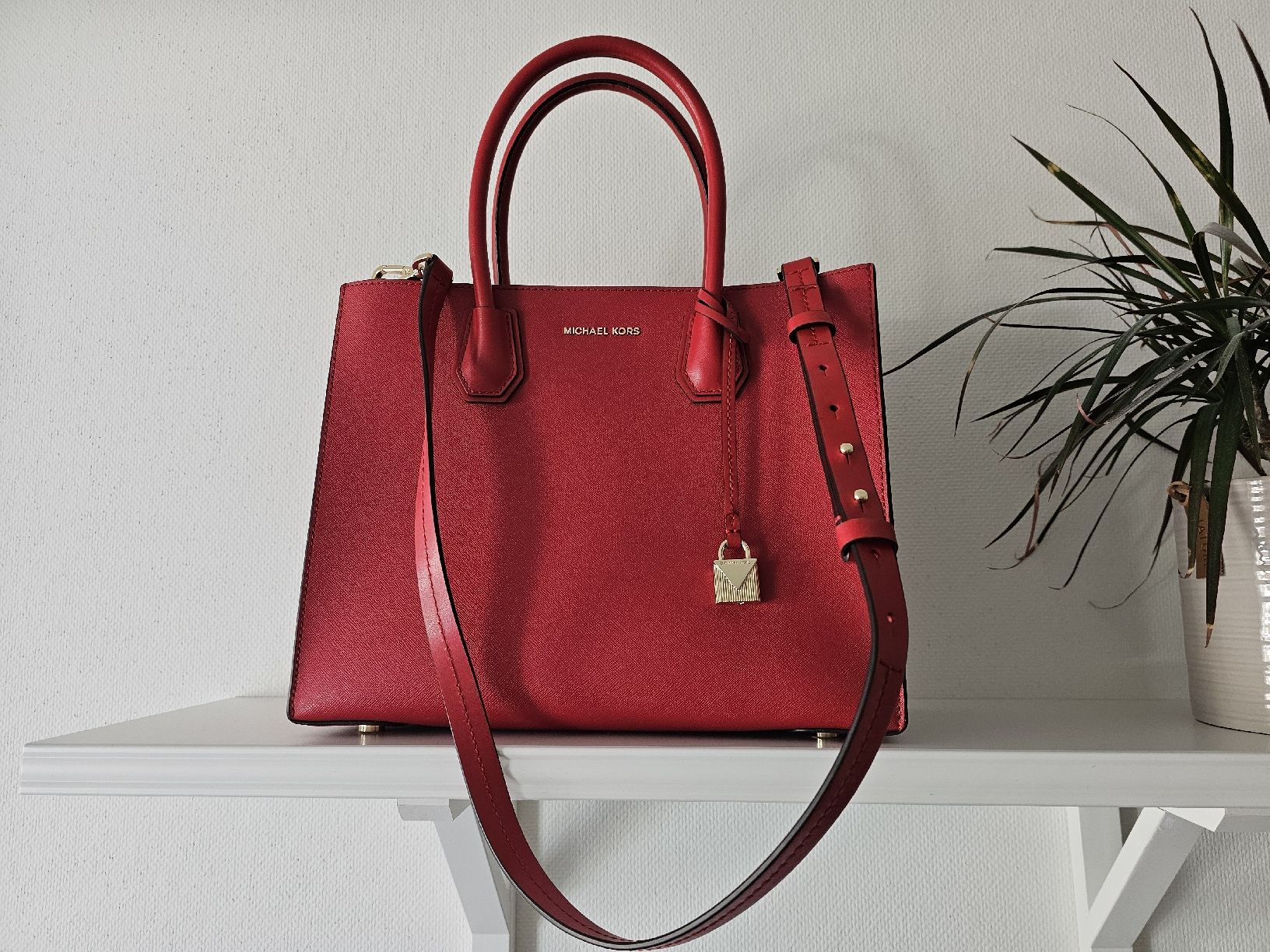 Michael Kors Borse da donna: Michael Kors Leder Mercer Tote Bag – Nuovo (secondo la descrizione) da Gockhausen venduto da mar_s6wn 1