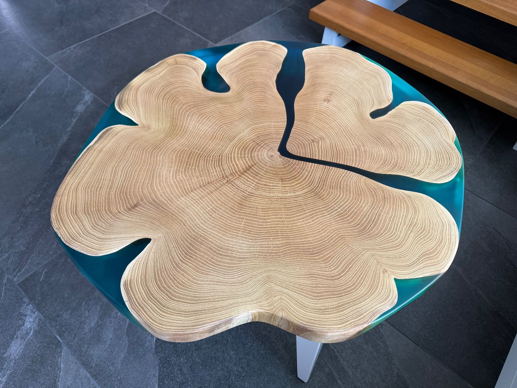 Tavoli: Epoxydharz Couchtisch – Nuovo e nell'imballaggio originale da amriswil venduto da danihgt 2