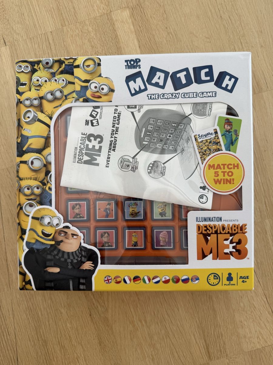 Giochi: Minions Despicable Me 3 MATCH The Crazy Cube Game – Nuovo e nell'imballaggio originale da Gipf-Oberfrick venduto da SecondHandMisc 1