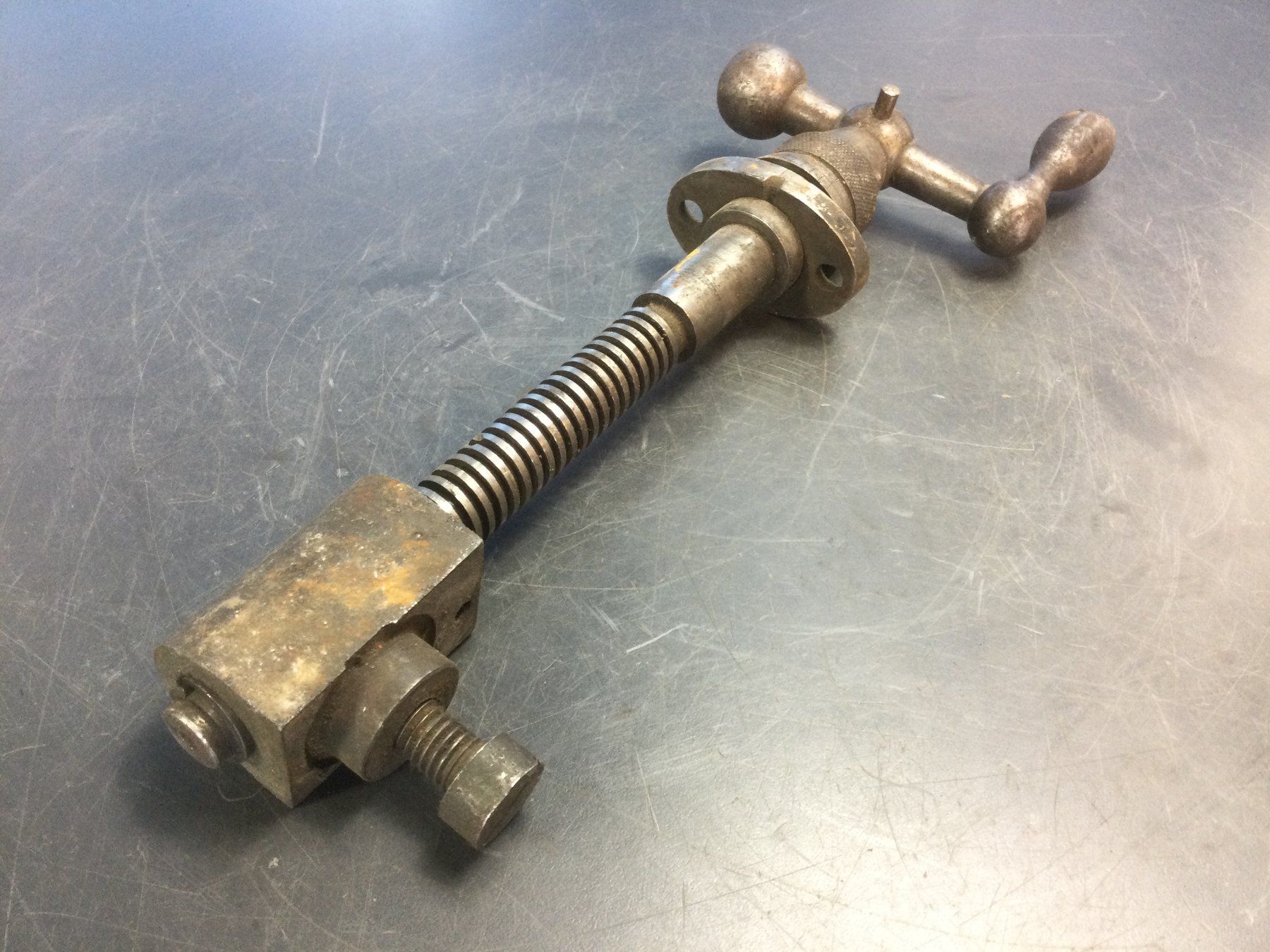 Werkzeuge: Gebrauchte Spindel mit Skala von Drehbank oder ändlich – Gebraucht aus Wangen SZ von kuriosum12 2