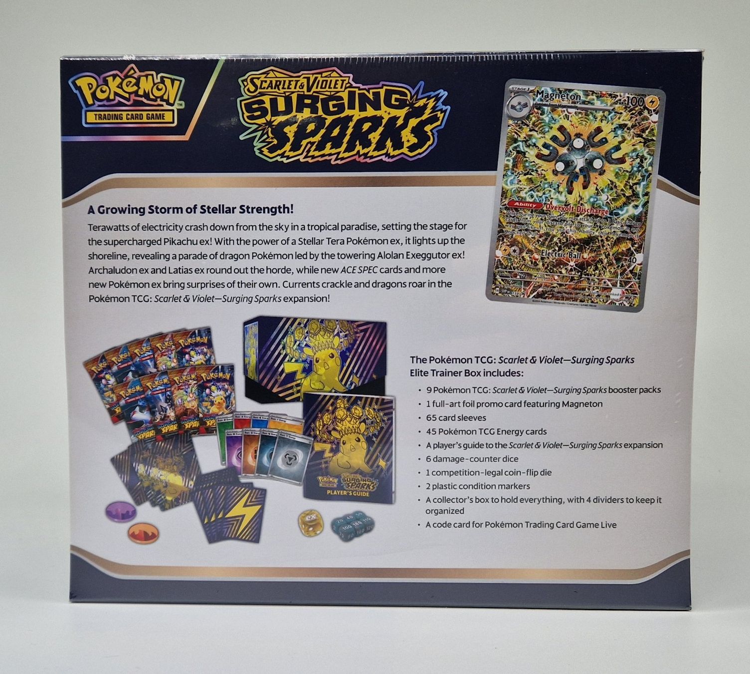 Pokémon Sammelbilder & Trading cards: Pokémon - SV08 / Surging Sparks ETB / EN – Neu und originalverpackt aus Niederglatt ZH von  3