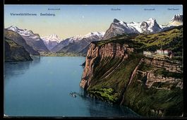 AK Vierwaldstättersee, Seelisberg, Ober Bauen