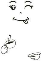 ☕ Kühlschrankaufkleber: COFFEE – Starte den Tag mit Stil! 🌞