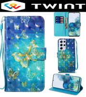Wallet Case Cover Etui Hülle für Samsung Galaxy S21 ULTRA 5G