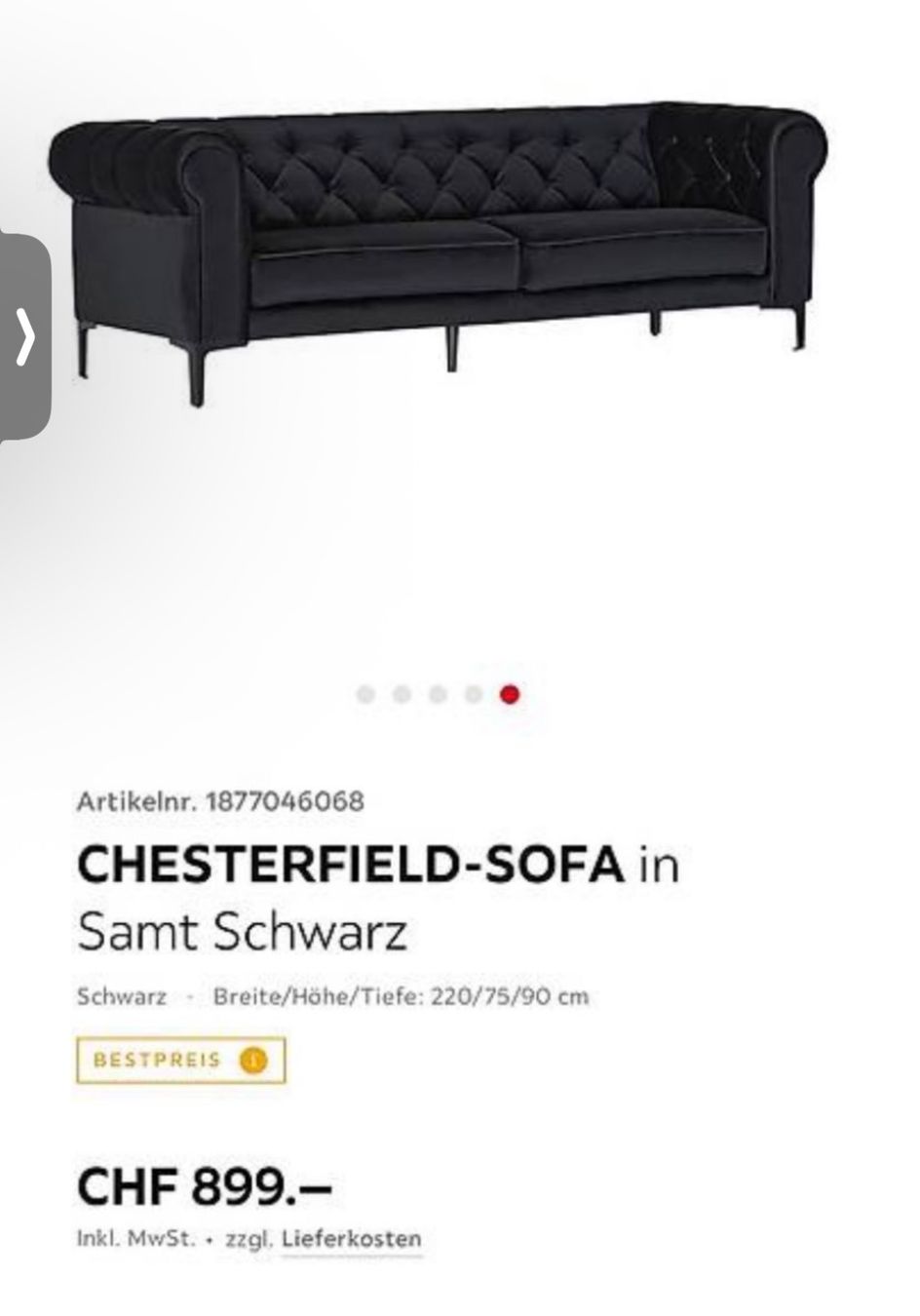 Divani: Chesterfield Sofa – Usato da Oensingen venduto da kas_frv7 1