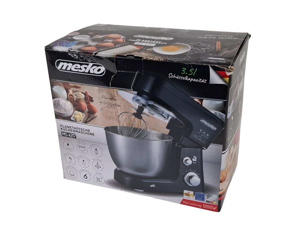 Appareils de cuisine: MESKO Küchenmaschine MS4217 3.5l – Neuf (Voir description) à Wil SG par Restwert_Wil 6