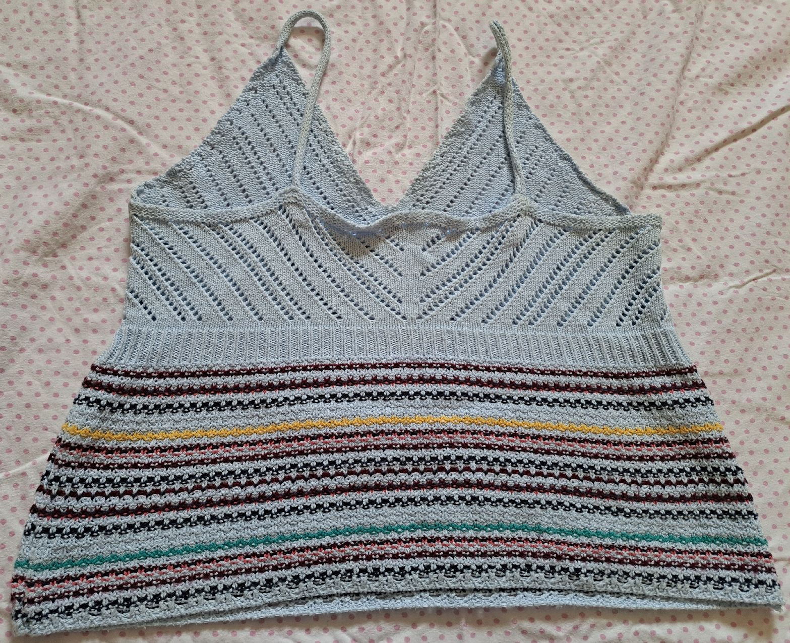 Top: Top Grösse S/M StrickTop Spaghettitop – Usato da Zürich venduto da dph_r9t2 3